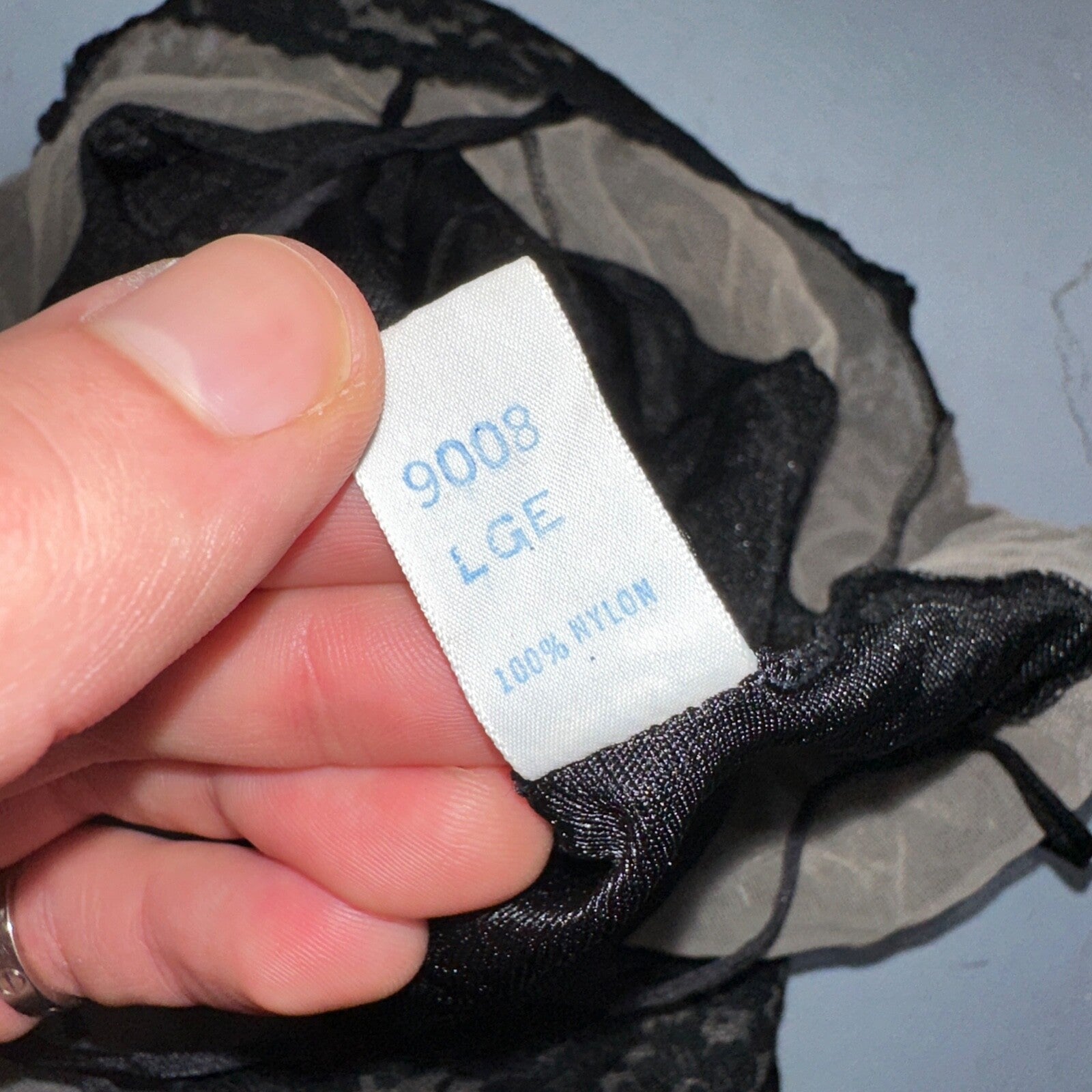 VTG Hydons 1970s Lingerie Slip Dress Sleepwear Full Sweep Nightgown Lace USA