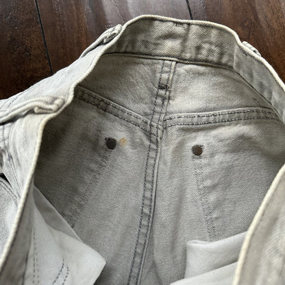 Vtg Wrangler COWBOY Jeans Womens 9 27x29 Gray Denim 13MGYG Pants USA 70s Scovill