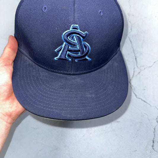 Roxxi Arizona State Sun Devils The Game Vintage Snapback Cap Hat Blue Angel S