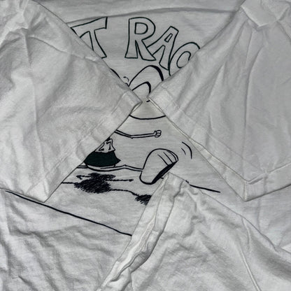 Rat Race Hanes Beefy XL Crazy VTG T Shirt 90s College Running 27 Funny Random