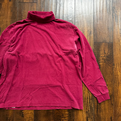 Jockey XL USA Vintage T Shirt Single Stitch lot of 2 White Maroon 1990s 90s Golf