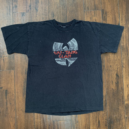 Wutang Clan 90s Vintage T Shirt CREAM Rap ODB Pre 36 Chambers Promo Wu Wear