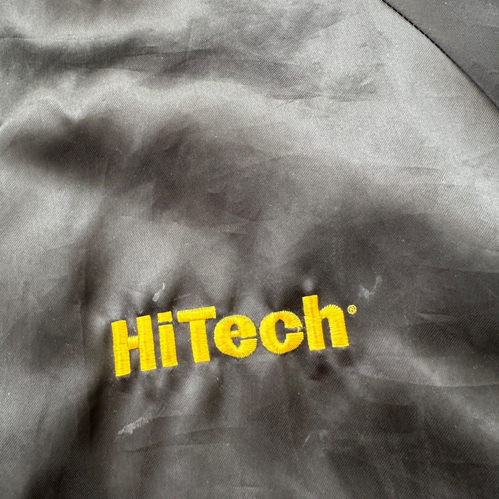 Vintage Pla-Jac By Dunbrooke Jacket 2XL Made in USA Black Snap HiTech