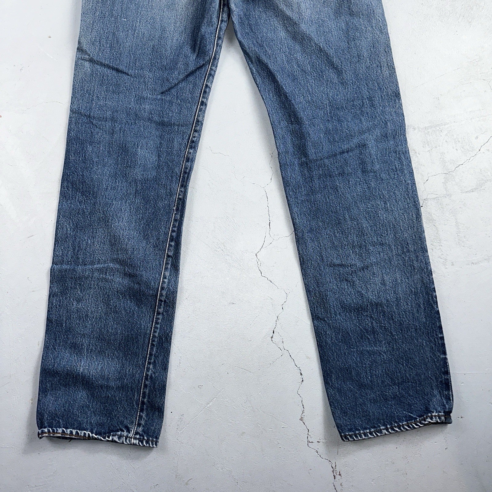 Levis 501 Vintage 80s Redline Selvedge USA XX Jeans Med Wash 35x38 Act 32x33