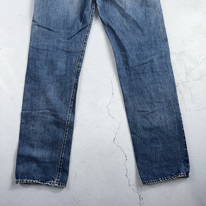 Levis 501 Vintage 80s Redline Selvedge USA XX Jeans Med Wash 35x38 Act 32x33