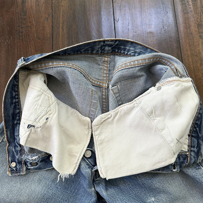 Vintage LEVIS 501XX Jeans Big E 1960s Denim Redline Selvedge 29x29 USA 60s 70s