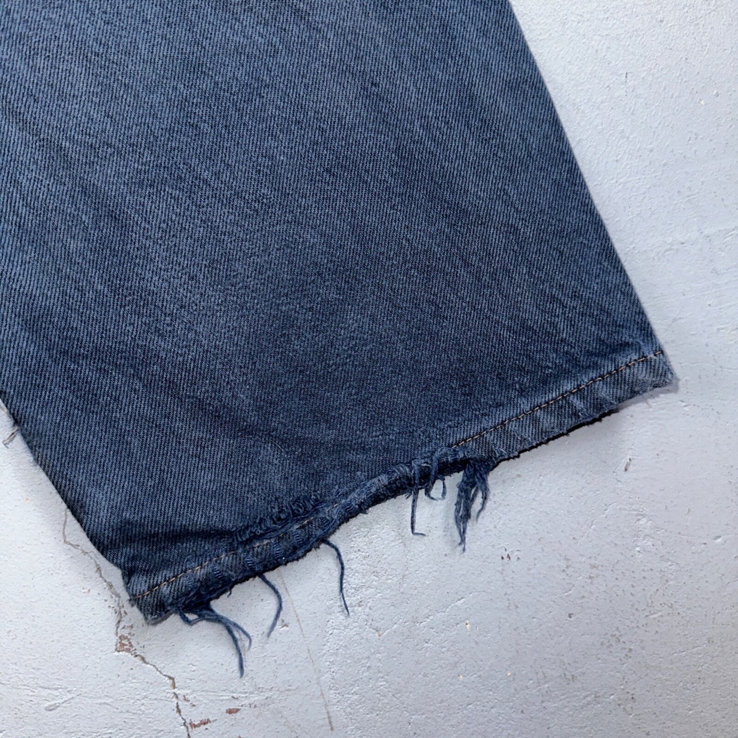 Levis 501 Vintage 90s USA XX Straight Leg Jeans Blue Overdyed 33x30 Act 32x29