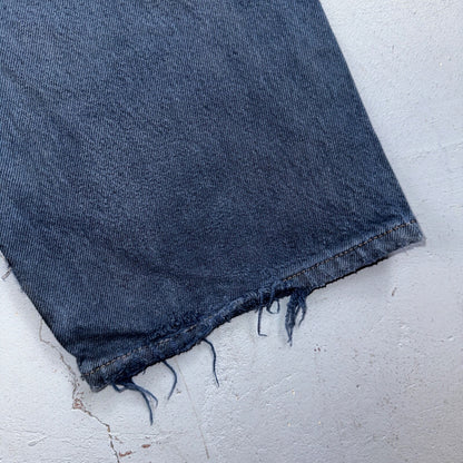 Levis 501 Vintage 90s USA XX Straight Leg Jeans Blue Overdyed 33x30 Act 32x29