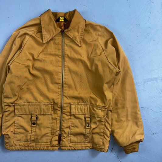 Vintage 60s Nortex Sportswear Chore Jacket Mustard Size S Life Small Yellow Crop
