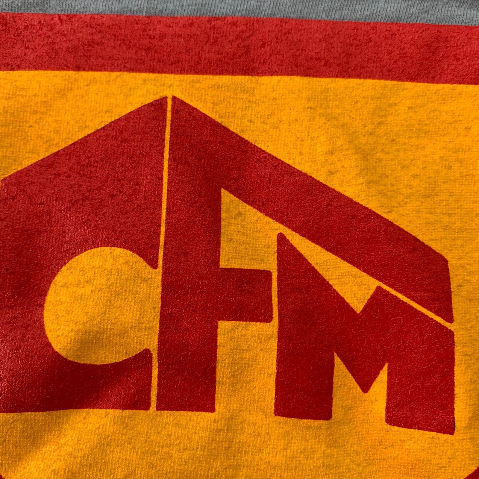 Superman CFM Portland Oregon Vintage T Shirt 80s 90s Furnishing Promo Rap Music