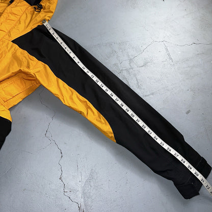 Gore Tex VTG Jacket Mens M Yellow Equinox Mountain Guide Full Zip Goretex Hike