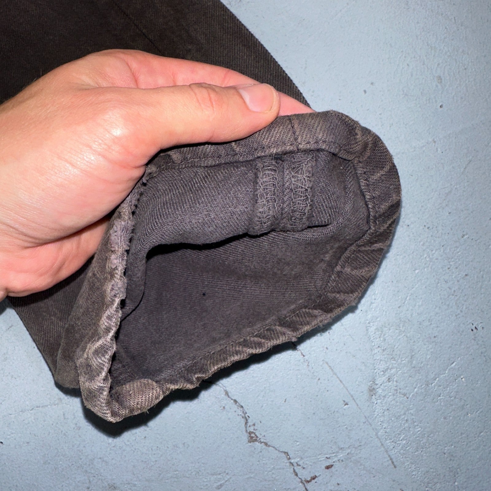 Levis 501 Vintage Y2K 90s XX Straight Leg Jeans Gray Light Wash 28x30 Act 27x28