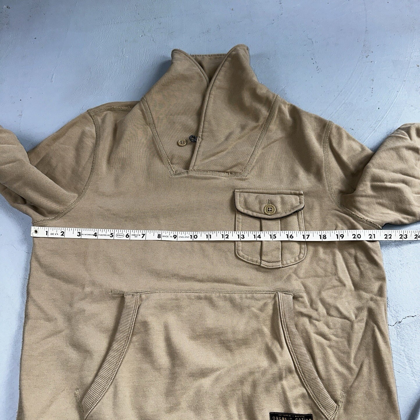 Todd Snyder LL Bean Maine-Ah Collection Shawl Neck Terry Sweatshirt Sweater M