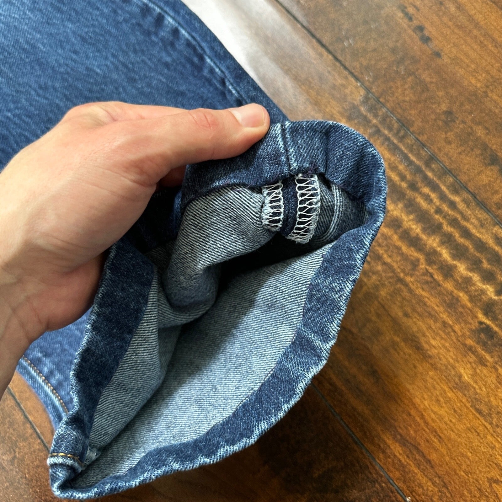 Levis 501 Vintage Y2K Straight Leg XX 2000s Jeans 38x30 Med Wash Act 36x27