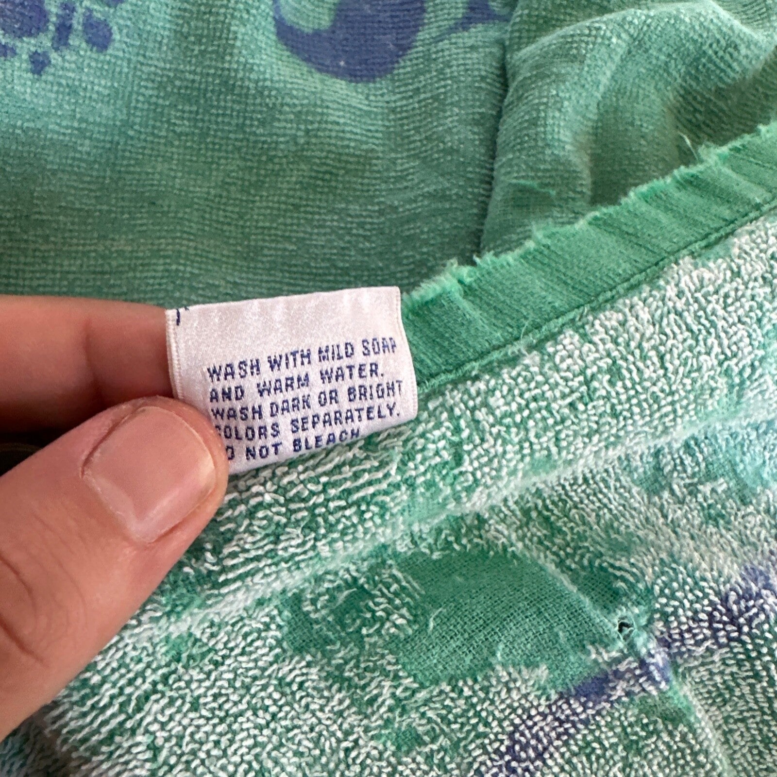 Vintage Charter Member Beverly Hills Polo Club 100% Cotton Beach Towel