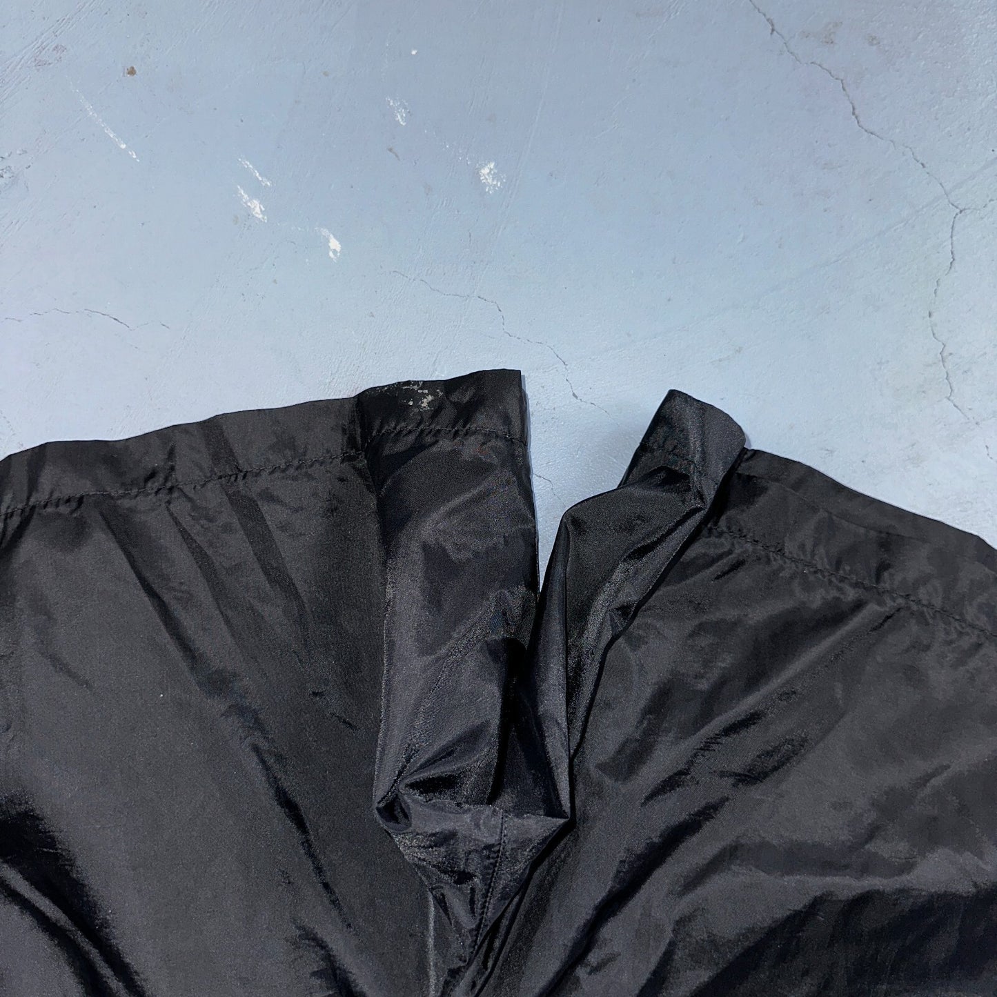 Nike VTG Shorts Mens Large Black 90s Nylon Soccer Futbol Glanz Basic Essential