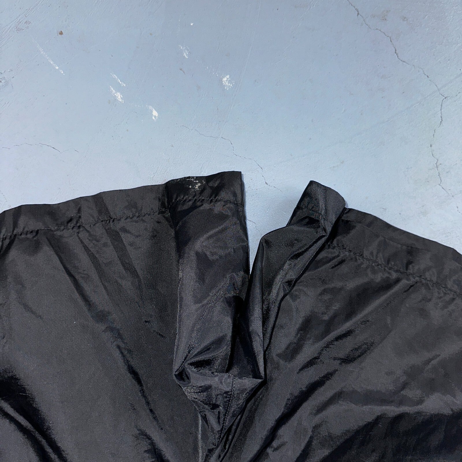 Nike VTG Shorts Mens Large Black 90s Nylon Soccer Futbol Glanz Basic Essential