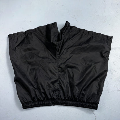 Nike VTG Shorts Mens Large Black 90s Nylon Soccer Futbol Glanz Basic Essential