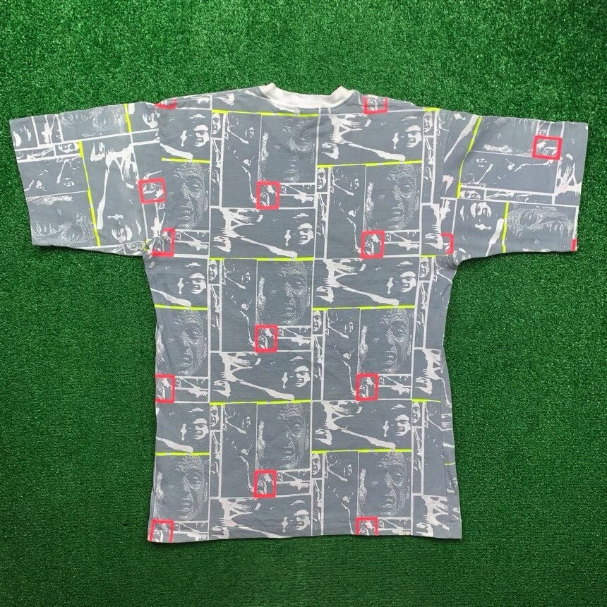 Nike Agassi Vintage T Shirt 90s USA Rare McEnroe 80s AOP Rare Tennis