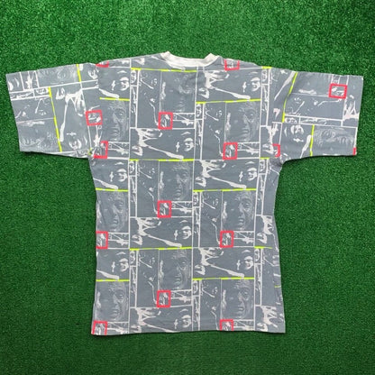 Nike Agassi Vintage T Shirt 90s USA Rare McEnroe 80s AOP Rare Tennis