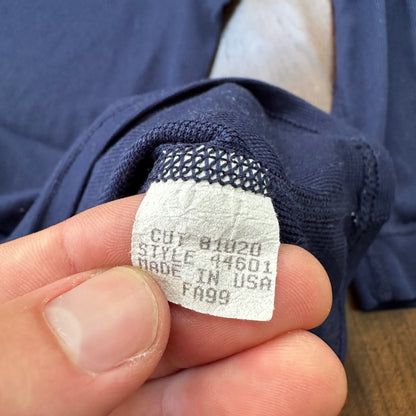 VTG Patagonia Shirt Mens L Blue Crew Neck Long Sleeve Capilene Base 90s USA