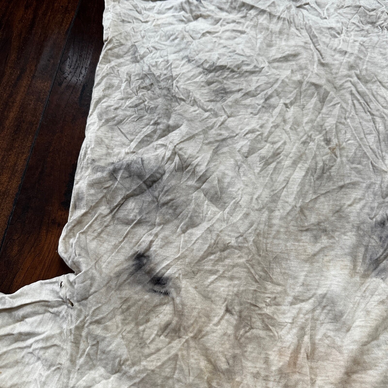 Thrashed Munsingwear Vintage T Shirt 60s 70s Grunge Garbage White Rockabilly