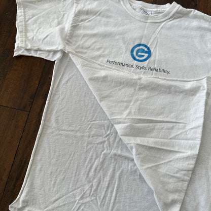 G Tech Vintage T Shirt SSD Thrashed Torn Rag Gym Tee Y2K Ripped Funny Rap Google