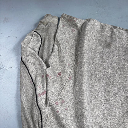 Nike 2XL Silver Tag Sweatshirt 90s VTG Crewneck Y2K Speed Stained Air Max Promo