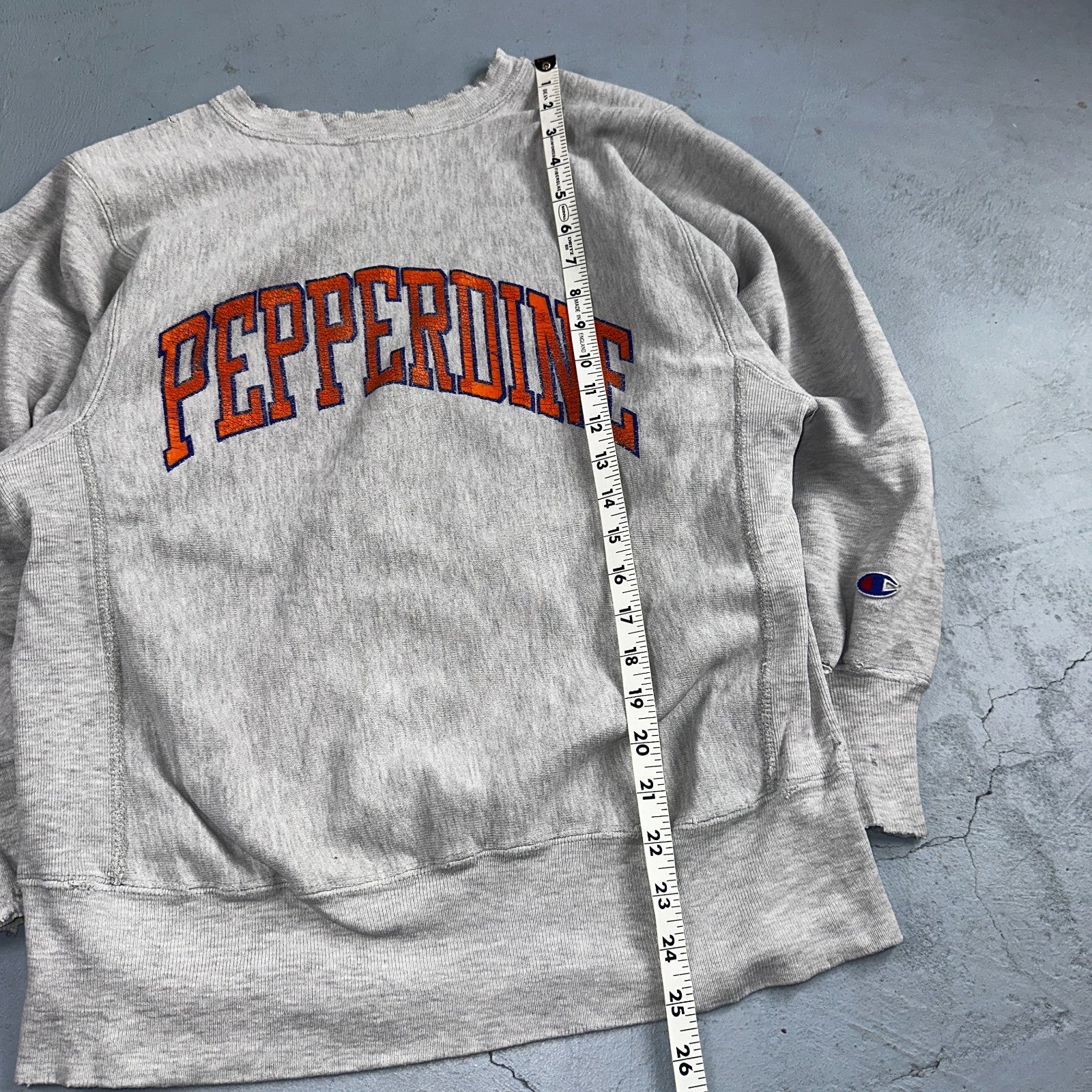 VTG 90s Champion Reverse Weave Crewneck Sweatshirt USA Pepperdine California