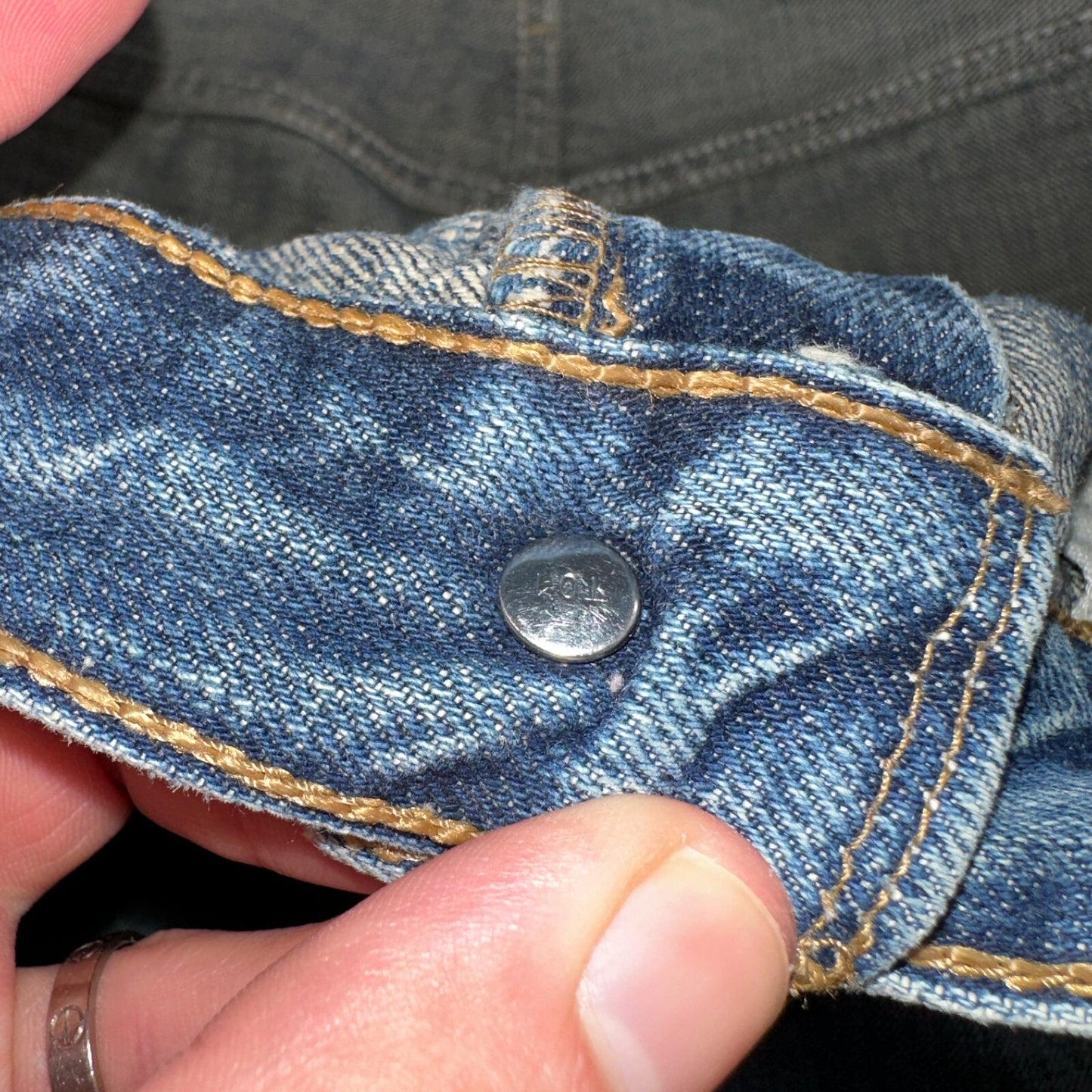 Levis 501 Vintage Y2K XX Straight Leg Jeans Blue Light Wash 34x32 Act 33x30