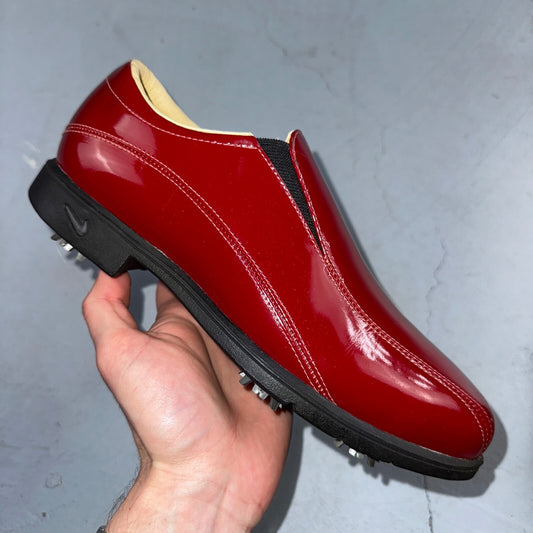 Nike Women's Size 8 Verdana Last Nike Air Red Slip On Golf Shoes 305276-661