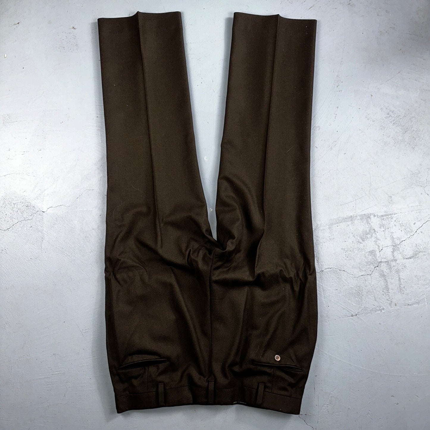 VTG Mens 2 PC Suit 42 Jacket Coat Pants Brown Rockabilly 60s 1960s Classy