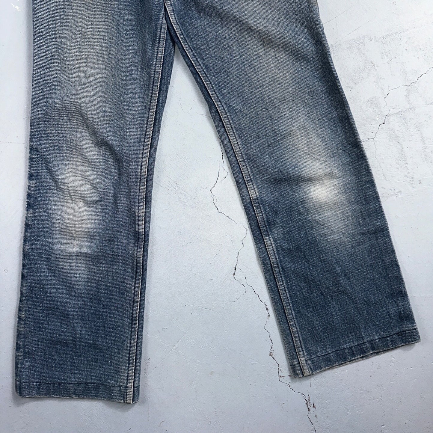 Levis 716 Vintage 80s USA Orange Tab Bootcut Flare Blue Bell Bottom Jeans 29x27