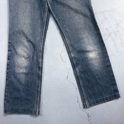 Levis 716 Vintage 80s USA Orange Tab Bootcut Flare Blue Bell Bottom Jeans 29x27