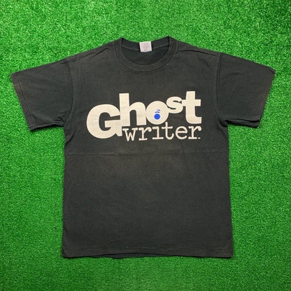 Ghost Writer Promo Vintage Nike T Shirt USA Rare Movie Rap TV Show 90s OG Memory