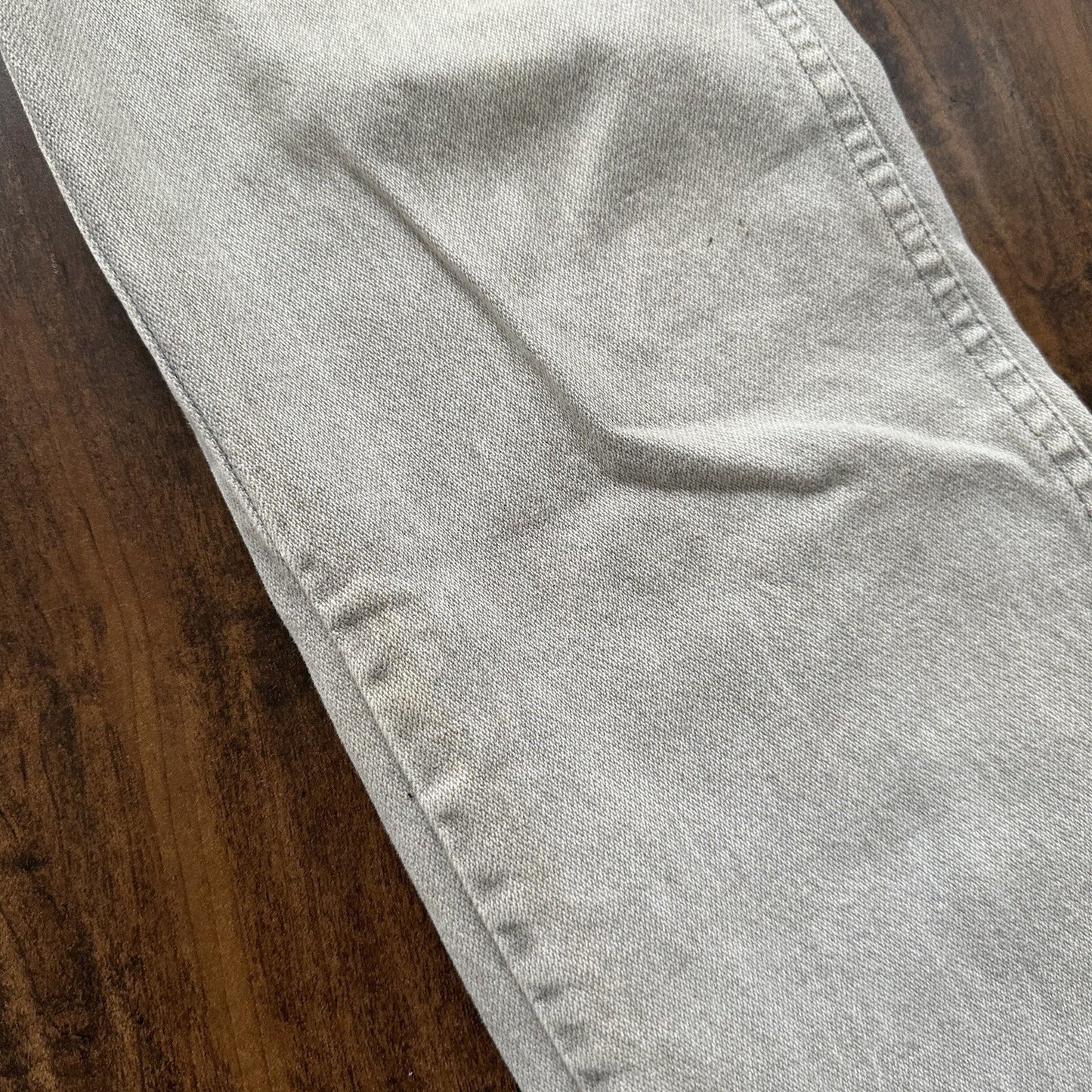 Vtg Wrangler COWBOY Jeans Womens 9 27x29 Gray Denim 13MGYG Pants USA 70s Scovill