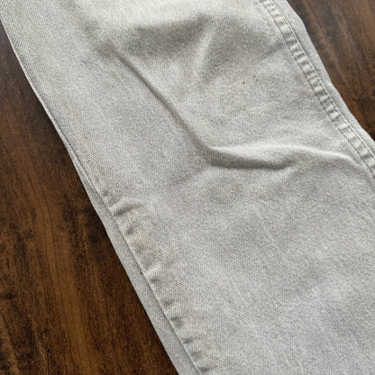 Vtg Wrangler COWBOY Jeans Womens 9 27x29 Gray Denim 13MGYG Pants USA 70s Scovill