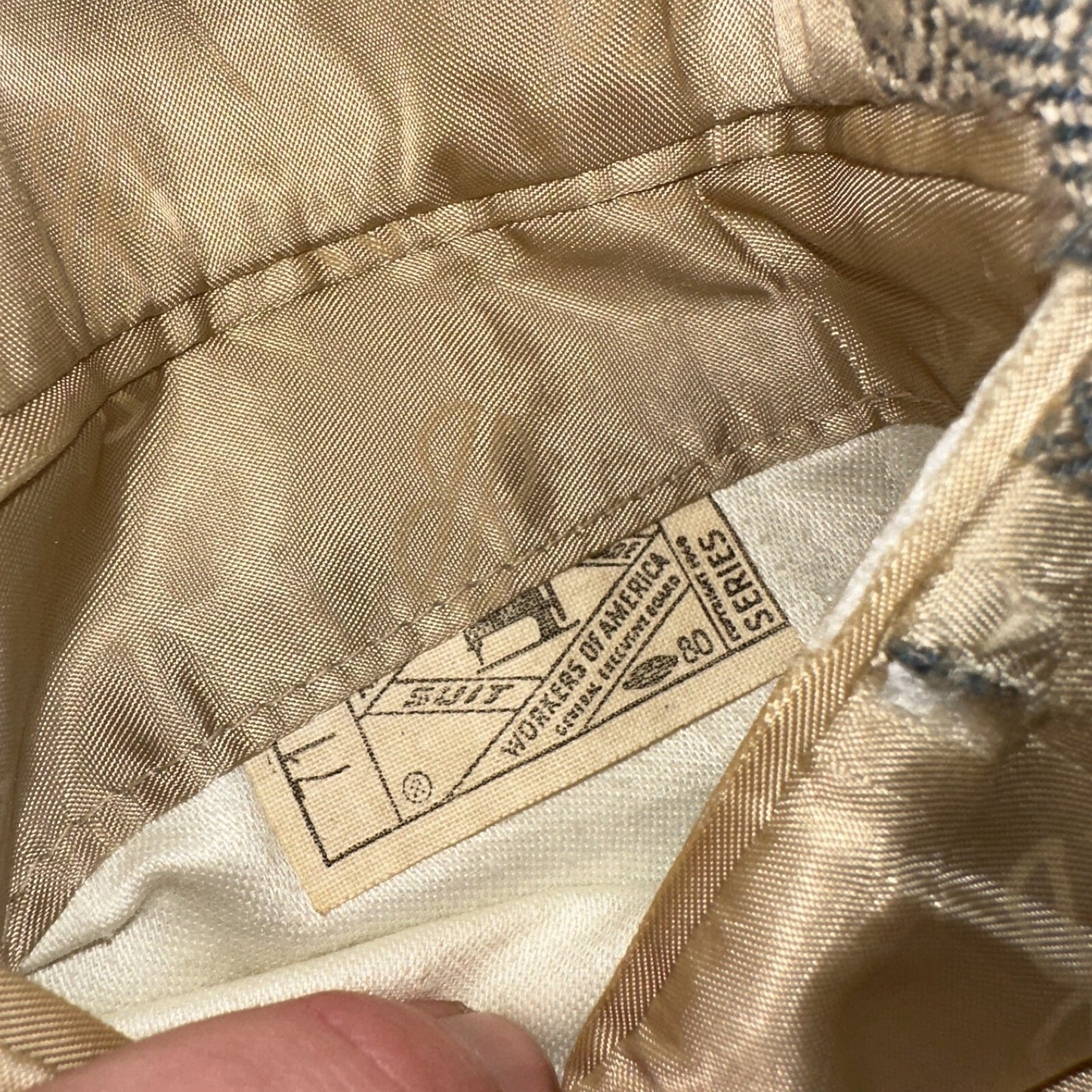 Vintage Blazer Bill Blass Mens 38 2 Button Wool Tweed Sport Suit Coat Gray 70s