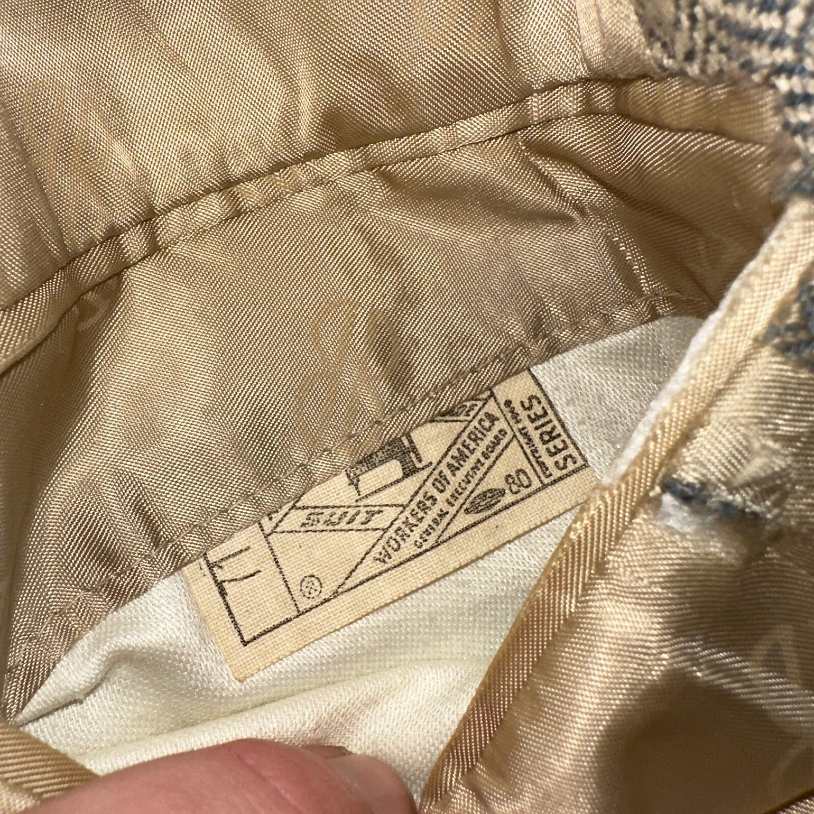 Vintage Blazer Bill Blass Mens 38 2 Button Wool Tweed Sport Suit Coat Gray 70s