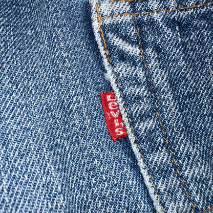 Levis 501 Vintage 70s SS Redline Selvedge USA XX Jeans Med Wash 48x30 Act 43x26
