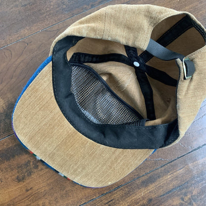 Vintage Pendleton Wool Men Strapback Ajustable Aztec Hat Baseball Cap 80s 90s