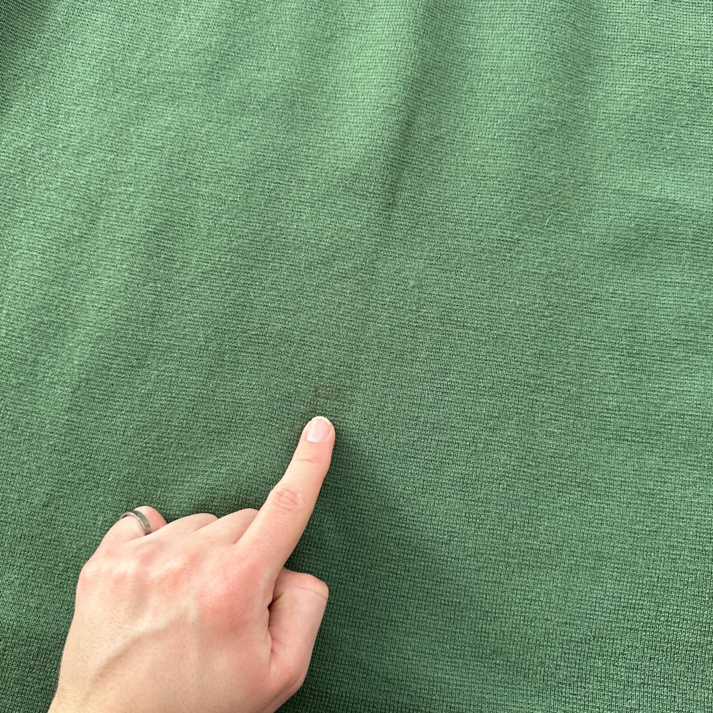 Vintage Lipman Wolfe & Co Green Wool Skirt Suit Womens Italy 100% 1960s 60s