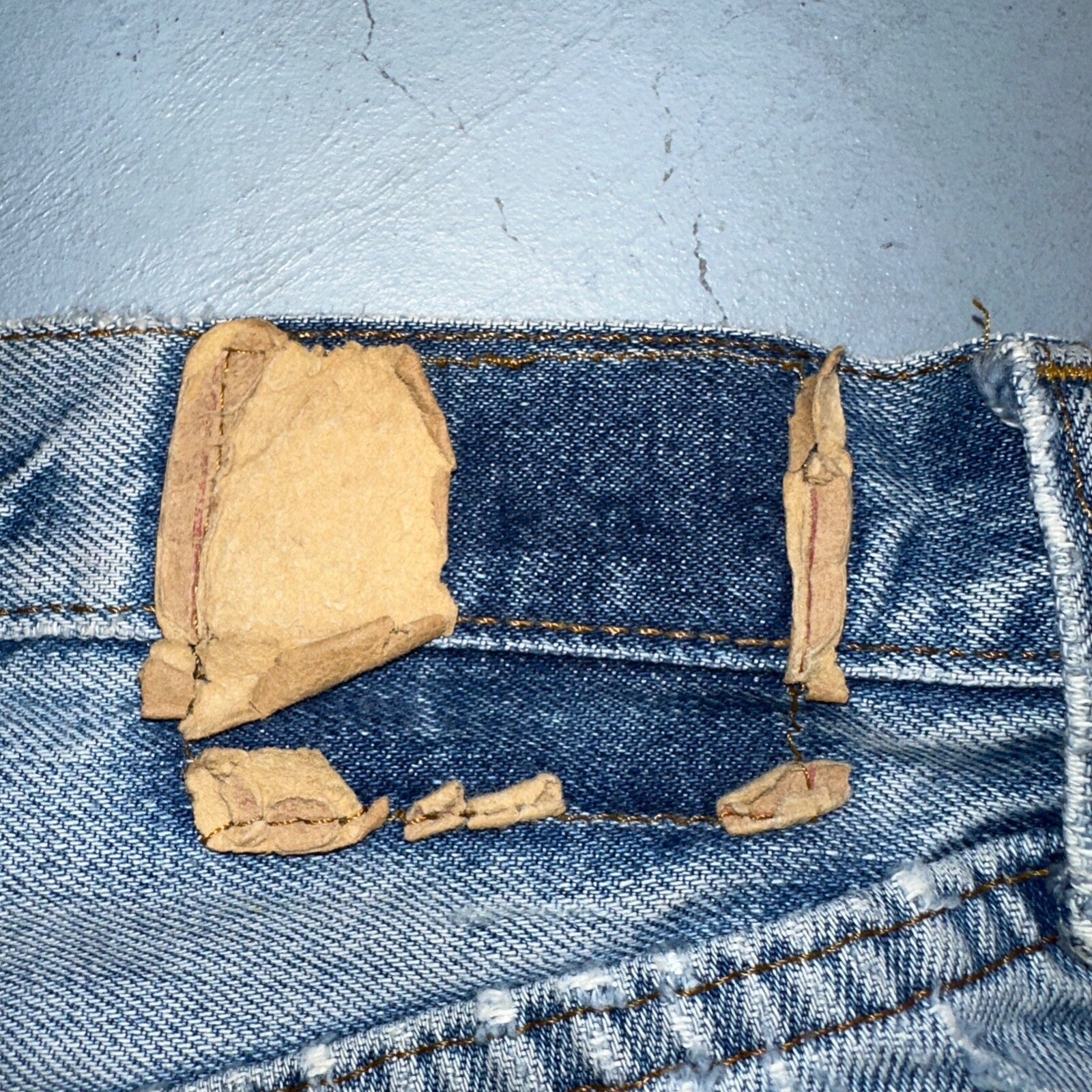 Levis 501 Vintage 80s Redline Selvedge USA XX Jeans Light Wash 524 Act 25x29