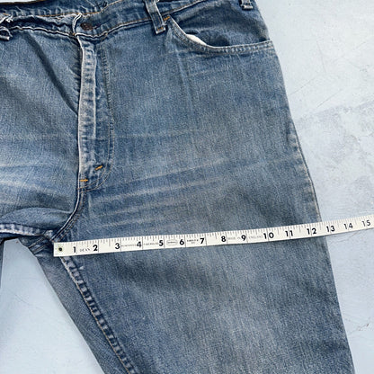 Levis 646 Vintage 70s USA Orange Tab Bootcut Flare Blue Bell Bottom Jeans 40x30