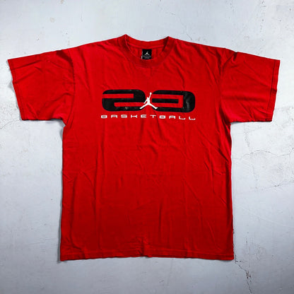 Nike Jordan 23 Basketball Y2K VTG T Shirt 2000s Sports Gym Micheal Large