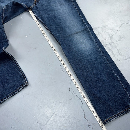 Levis 501 Vintage 90s XX Straight Leg Jeans Y2K Med Wash 33x32 Act 32x31