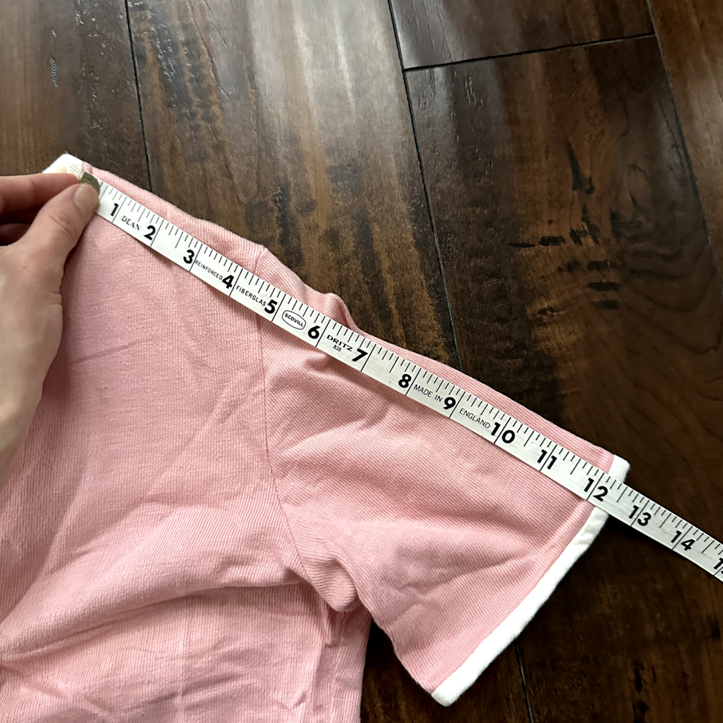 Vintage Bobbie Brooks Women's Pink Crewneck T-Shirt Size Small Rockabilly 80s