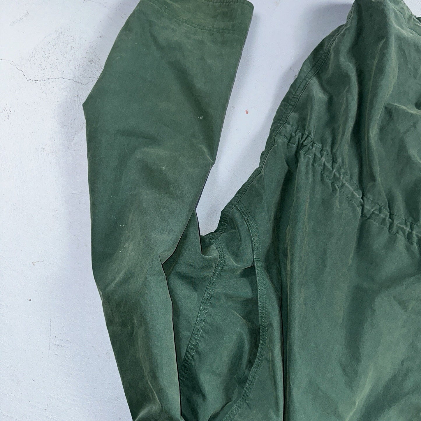 Eddie Bauer VTG Jacket L Full Zip Garden Chore Faded 1980s 80s Rare Coat Hiking