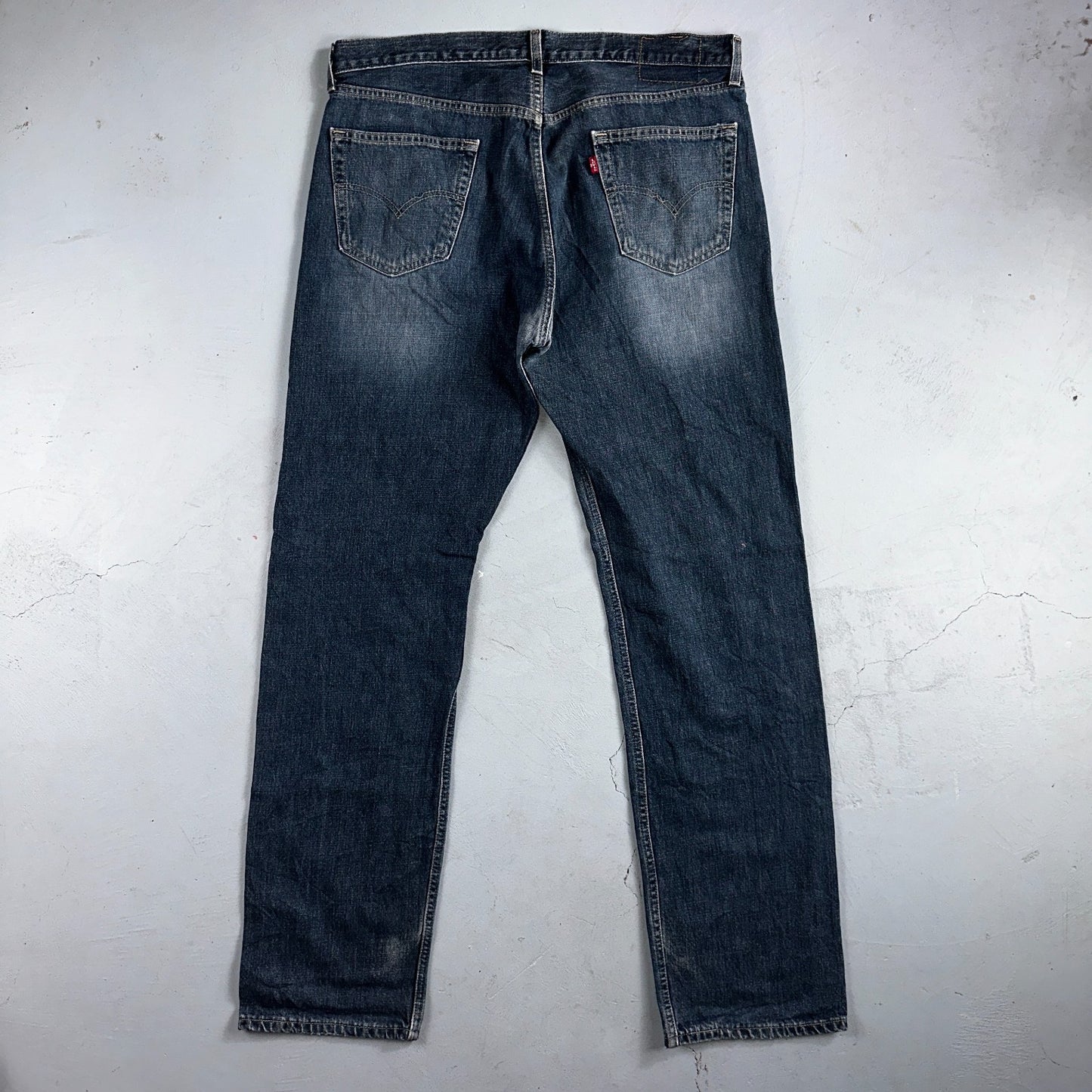 Levis 501 Vintage Y2K 90s XX Straight Leg Jeans Blue Med Wash 38x34 Act 39x34