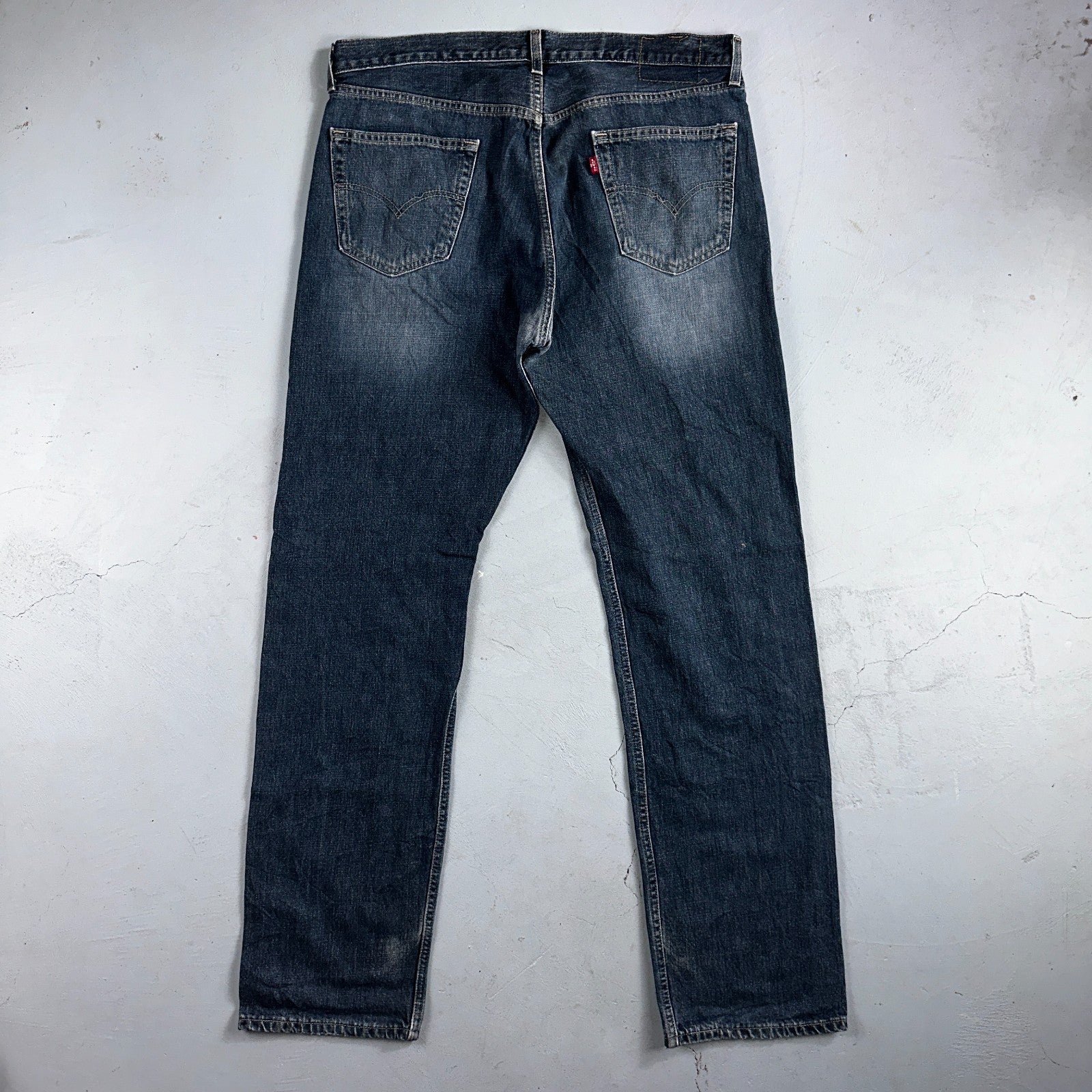 Levis 501 Vintage Y2K 90s XX Straight Leg Jeans Blue Med Wash 38x34 Act 39x34